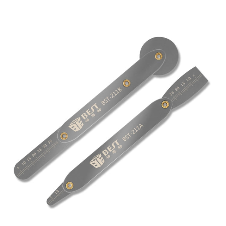 BEST BST-211A/B Strumento universale per aprire la riparazione del telefono cellulare Smontare il piede di porco Set di strumenti per leva in metallo e acciaio, 211A/B Crowbar BEST BST-211A/B Strumento universale per aprire la riparazione del telefono cellulare Smontare il piede di porco Set di strumenti per leva in metallo e acciaio, 211A/B Crowbar